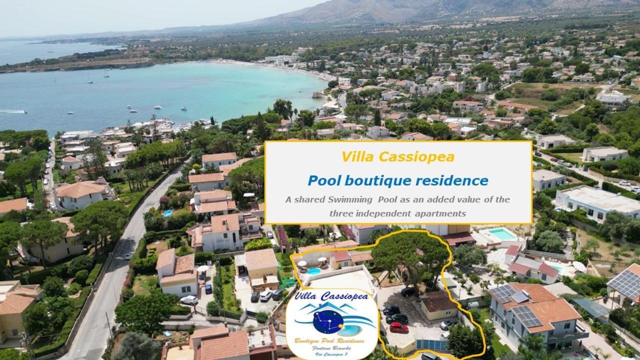Pool Seaside Relais - Ville Ninfea, Marea, Rosa E Cassiopea Fontane Bianche Luaran gambar