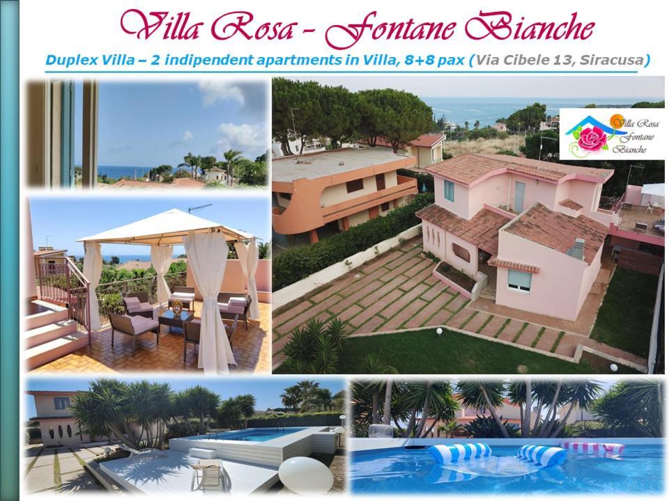 Pool Seaside Relais - Ville Ninfea, Marea, Rosa E Cassiopea Fontane Bianche Luaran gambar